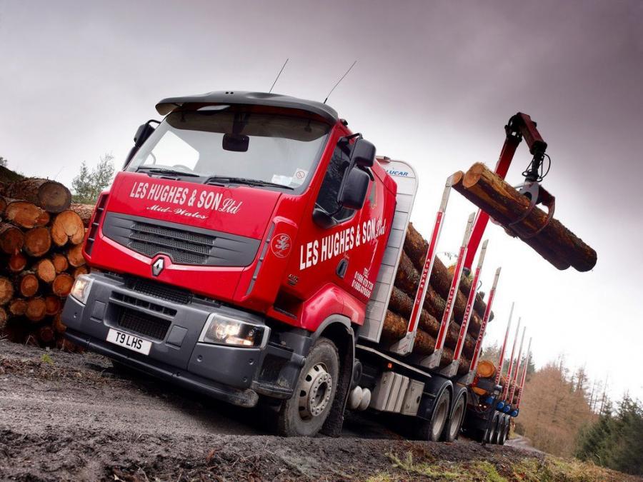 Renault Premium Lander Logging Truck 2006 года  (UK) (фото 2 из 2)
